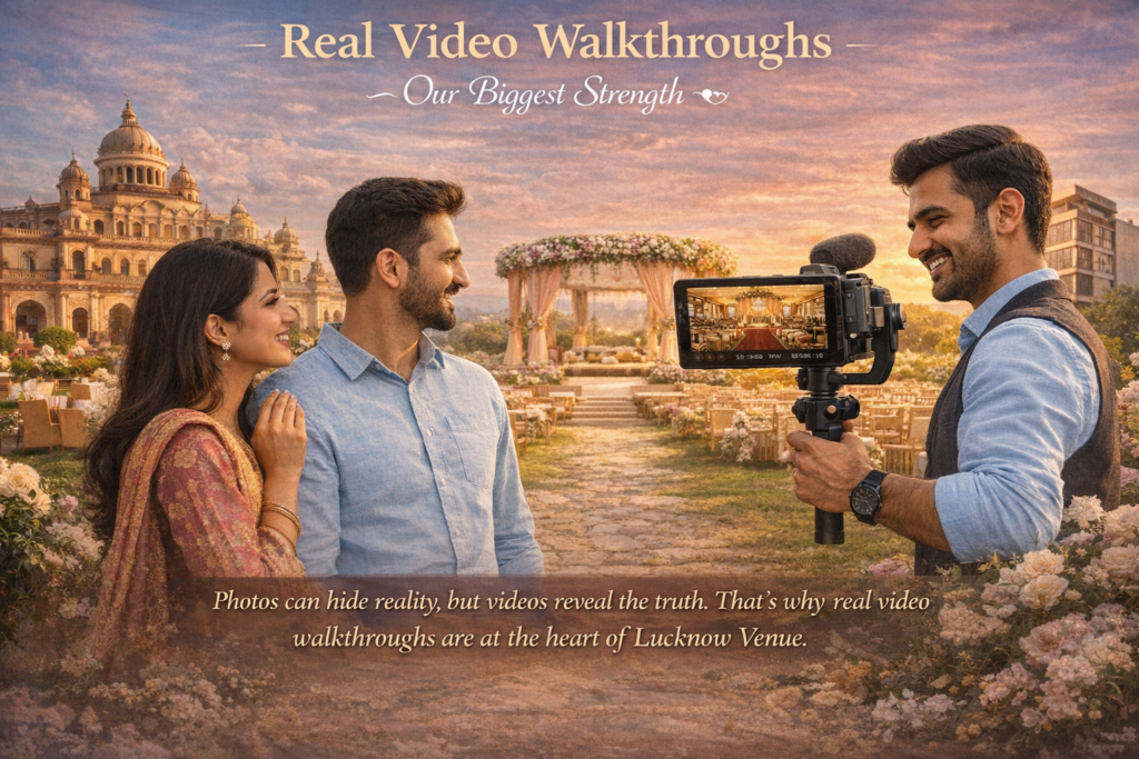 Real Video Walkthroughs Lucknow venue